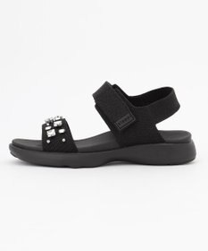 steppi 【洗える】ビジュー付 スポーツサンダル