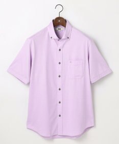 JOSEPH ABBOUD 【キングサイズ・ジャージー素材・ストレッチ・イージーケア】コンパクトジャージー半袖 シャツ