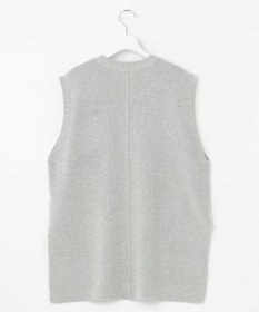 UNFILO 【抗菌防臭】片畔ニットベスト