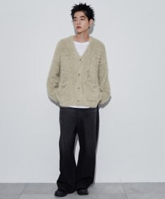WEGO 【ユニセックス着用ITEM】フェザーカーディガン