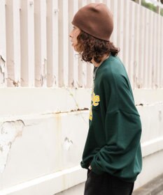 WEGO アクセ付きグラフィックプルオーバー