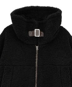 earth music&ecology ボアZIPブルゾン