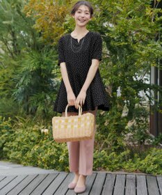 Tiaclasse 【おのののかさん着用 】「冷凛（ひやりん）」カノコバックフレアカットソー