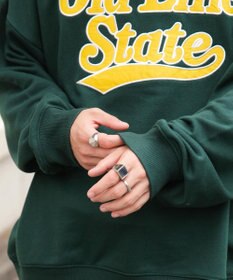 WEGO アクセ付きグラフィックプルオーバー