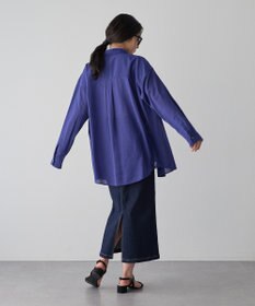 YECCA VECCA シアーレイヤードシャツ