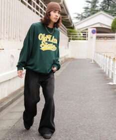 WEGO アクセ付きグラフィックプルオーバー