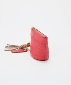 TOPKAPI 【TREASURE TOPKAPI】スムースレザー 幾何柄 マルチケース バッグチャーム