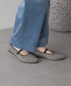 AMERICAN HOLIC ニットメリージェーンパンプス