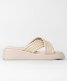 BONTRE 【BONTRE/ボントレ】パフィーステッチクロスサンダル/40351-US