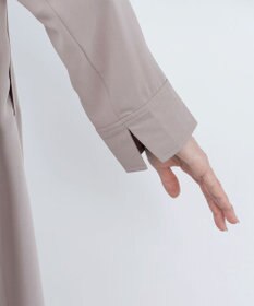 Tiaclasse 【洗える】バックベルトフーデットコート