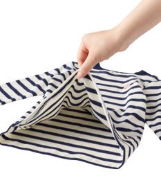 MIKI HOUSE HOT BISCUITS 【80-120cm】ボーダーワンピース