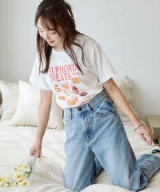 WEGO 【SMサイズ展開】グラフィックTシャツ