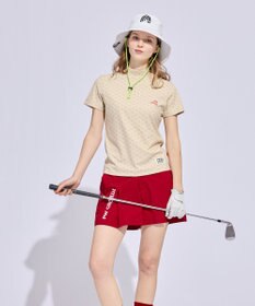 PW CIRCULUS 【WOMEN】エレファント ドットモックネック  ゴルフウェア レディース