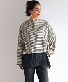 UNFILO レースヘム キャミソール