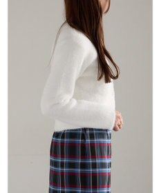 Te chichi ショートシャギーポケットカーディガン