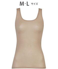 WACOAL インナー 【薄い、軽い、涼しい】 ノースリーブ 綿混素材 抗菌防臭 吸汗速乾性 通気性 タンクトップ 肌着 レディース CLB691 /ワコール