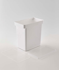 tower 密閉ペットフードストッカー タワー 12kg 計量カップ付 ホワイト