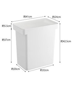 tower 密閉ペットフードストッカー タワー 12kg 計量カップ付 ホワイト