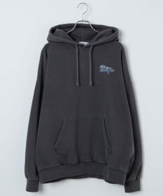 WEGO ピグメントグラフィックプルパーカー