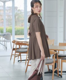 Tiaclasse 【おのののかさん着用 】「冷凛（ひやりん）」カノコバックフレアカットソー