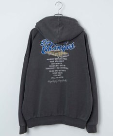 WEGO ピグメントグラフィックプルパーカー