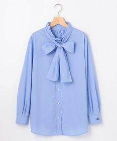 組曲 S 【加藤ローサさん着用 / 前後着用可】コットンタッチシャーティング刺繍入り ブラウス