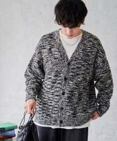 WEGO ツイストブークレカーディガン