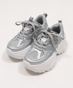 WEGO ラバーコンビ厚底スニーカー