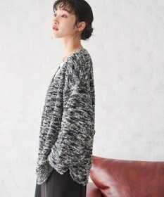 WEGO ツイストブークレカーディガン