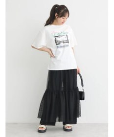 earth music&ecology Ｍｕｌｔｉｗａｙチュールスカート