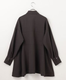 #Newans 【洗濯機可能】Aラインパネルチュニックシャツ