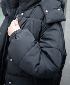 WEGO 【フード取り外し可能】2WAYパテッドジャケット