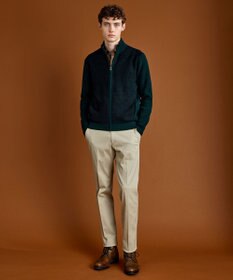 JOSEPH ABBOUD 【人気】ウエストも伸びる！ 定番 オーガニックストレッチパンツ