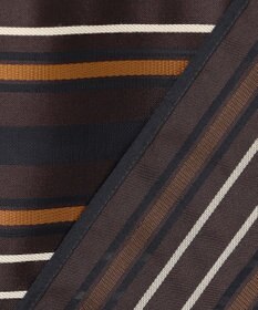 自由区 マルチストライプジャカードノースリーブ ブラウス