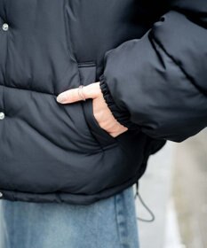 WEGO 【フード取り外し可能】2WAYパテッドジャケット