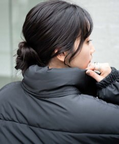 WEGO 【フード取り外し可能】2WAYパテッドジャケット