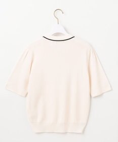 ANY SIS 【UVケア】ポロ襟 プルオーバー