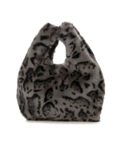 UNBILLION カシュカシュ cachecache / ミンク風エコファーショッパートート