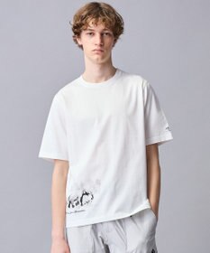 JOSEPH ABBOUD MOUNTAIN 【テーム・ヤルヴィコラボレーション/ゆったり】　　プレーティング天竺ヤルヴィー Tシャツ