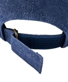 MIKI HOUSE HOT BISCUITS 【44-52cm】 顔ドン デニムキャップ