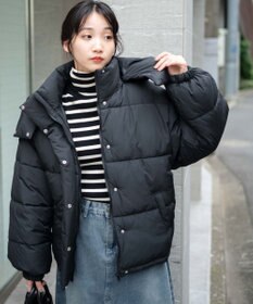 WEGO 【フード取り外し可能】2WAYパテッドジャケット