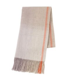 MOONBAT FURLA(フルラ）ウール100％ オンブレー チェックストール