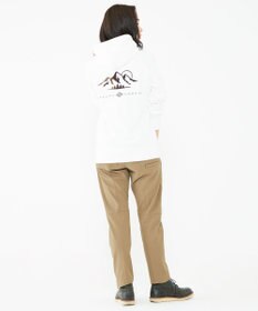 JOSEPH ABBOUD MOUNTAIN 【UNISEX】OG裏毛パイルエンブロイダリー パーカー