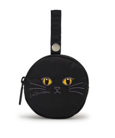 LeSportsac MINI ROUND CHARM/ブラックキャッツエンブロイダリー