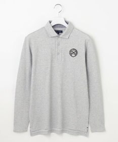 23区GOLF 【MEN】【UVカット】ハニカムカノコ長袖ポロシャツ