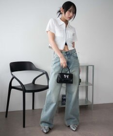 WEGO ポケットデザインWZIPトップス