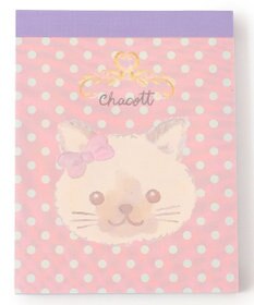 Chacott Cat４冊メモセット