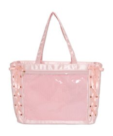 WEGO 【痛バ＆推し活】レースアップ痛バッグL