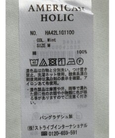 AMERICAN HOLIC バックタックカットチュニック