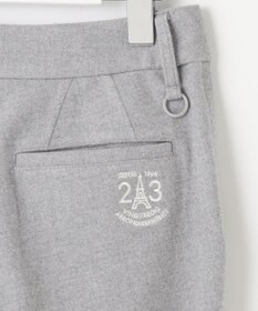 23区GOLF ウールライクなキレイ見えボトムス【WOMEN】【ストレッチ】ＴＲストレッチ ベーシックパンツ
